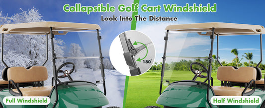 Golf Cart Windshield Guide: Materials, Colors, and Care Tips
