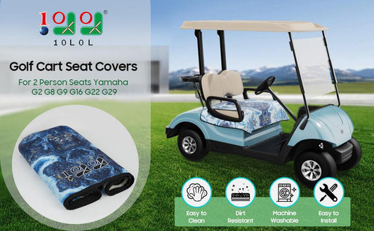 How can I make my golf cart seat more comfortable?