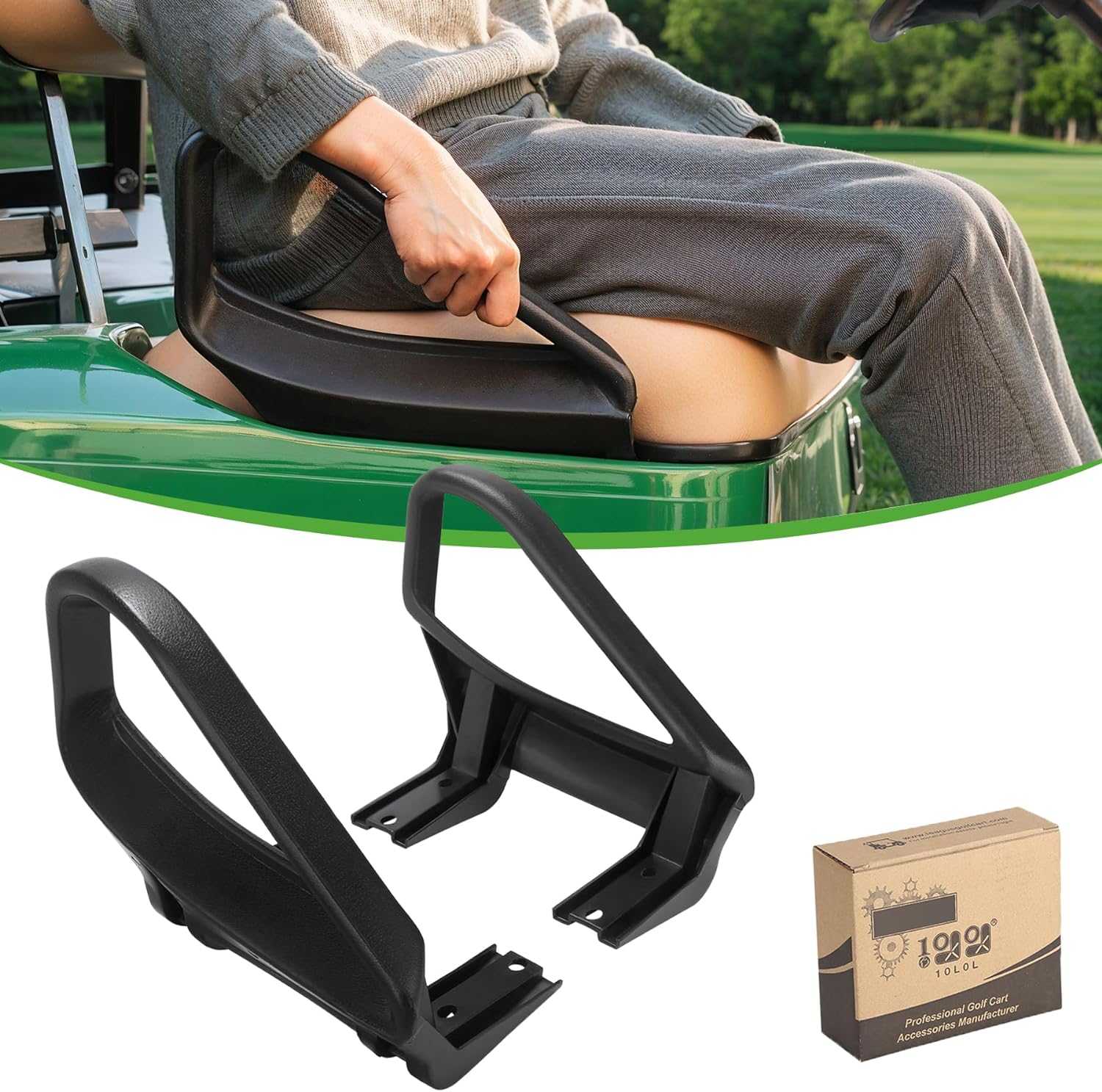 Golf Cart Handrail Accessories Hip Restraints - 10L0L