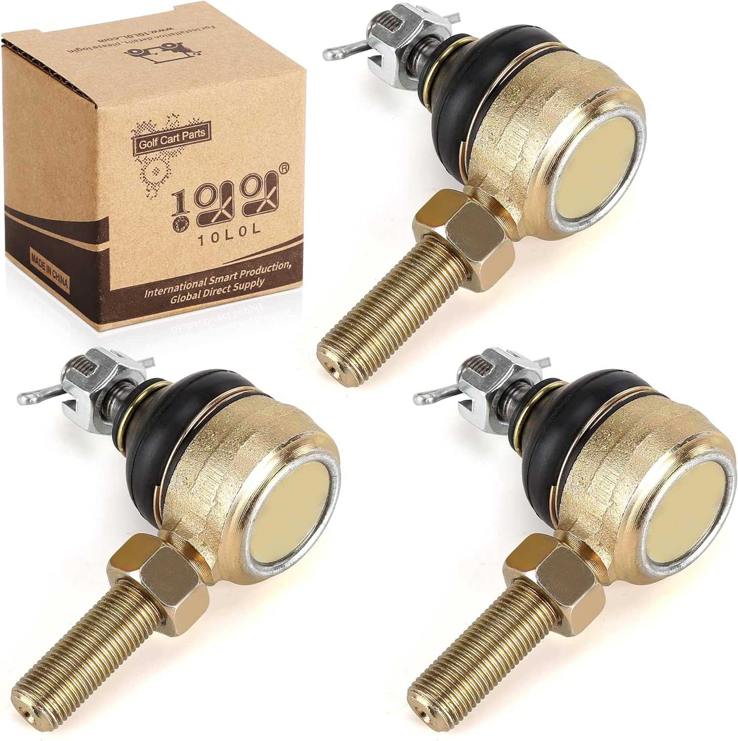 Golf Cart Tie Rod End Kit for Club Car DS 1976-2008 Gas & Electric|10L0L