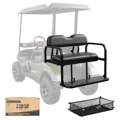 10L0L Golf Cart Rear Flip Folding Seat Kit