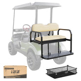 10L0L Golf Cart Back Seat Kit Beige