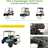 Golf Car Storage Bag Grocery Shopping Bag for EZGO TXT/RXV, Club Car DS/Precedent, Yamaha Golf Cart