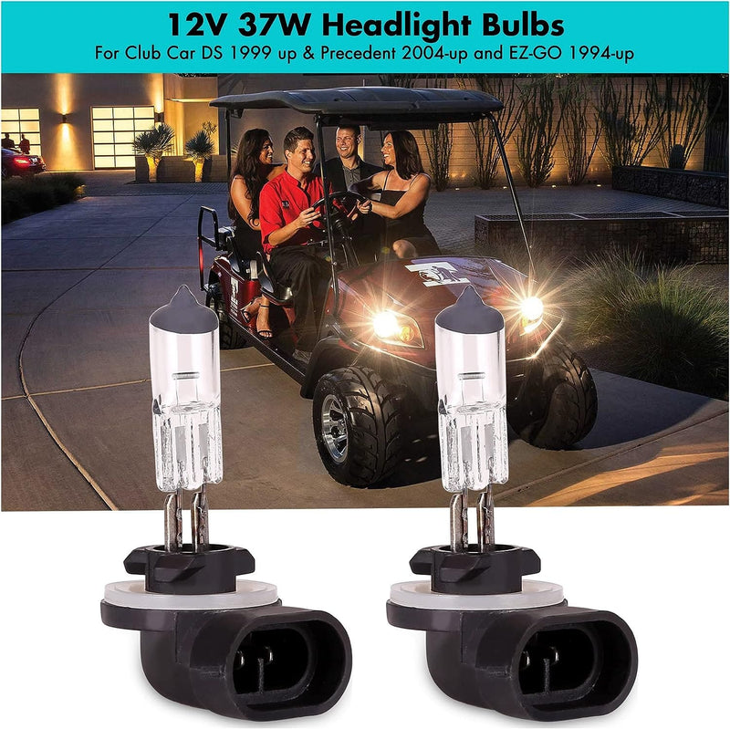 12 Volt Halogen Golf Cart Headlight Bulb