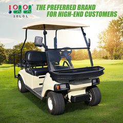10L0L Heavy-Duty Golf Cart Front Cargo Basket