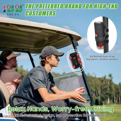 10L0L Upgraded Golf Cart Speaker Mount