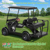10L0L New Upgrade Golf Cart Rear Seat Kit for Yamaha Drive 2