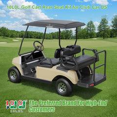 10L0L Golf Cart Rear Seat Kit for Club Car DS
