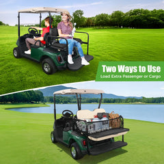 EZGO RXV Rear Seat Kit Includes Storage Net