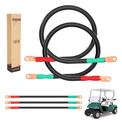 4 Gauge Golf Cart Battery Cable for EZGO RXV and Club Car Precedent