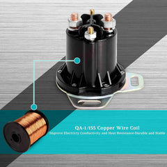 Golf Cart 4 Terminal 150A 48V Solenoid for EZGO RXV 2008-Up