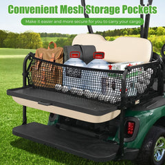 10L0L Golf Cart Flip Folding Rear Seat Kit