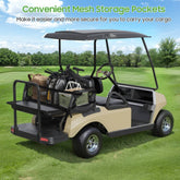 Convenient Mesh Storage Pockets