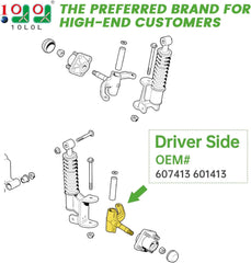 EZGO RXV Driver Side Spindle (2008+)