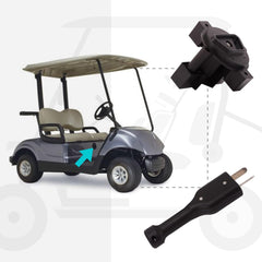 Yamaha Golf Cart Charger Handle Plug & Plug Receptacle