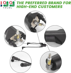 10L0L Golf Cart Dual Ignition Coil with Spark Plugs