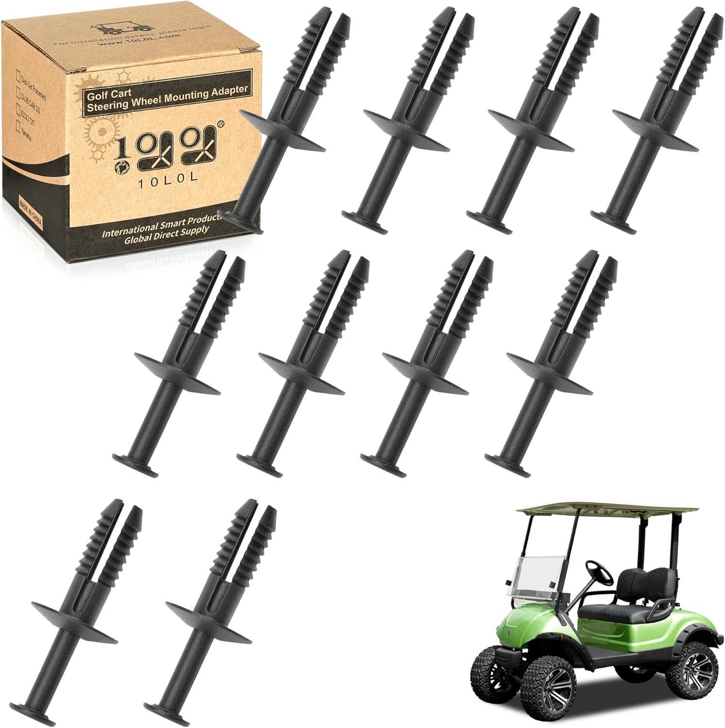 Golf Cart Plastic Rivet Kit for Yamaha