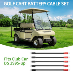 4 Gauge Golf Cart Battery Cables