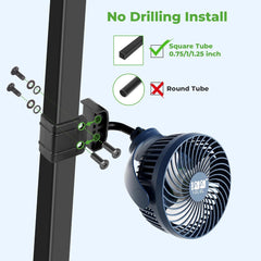 No Drilling Install