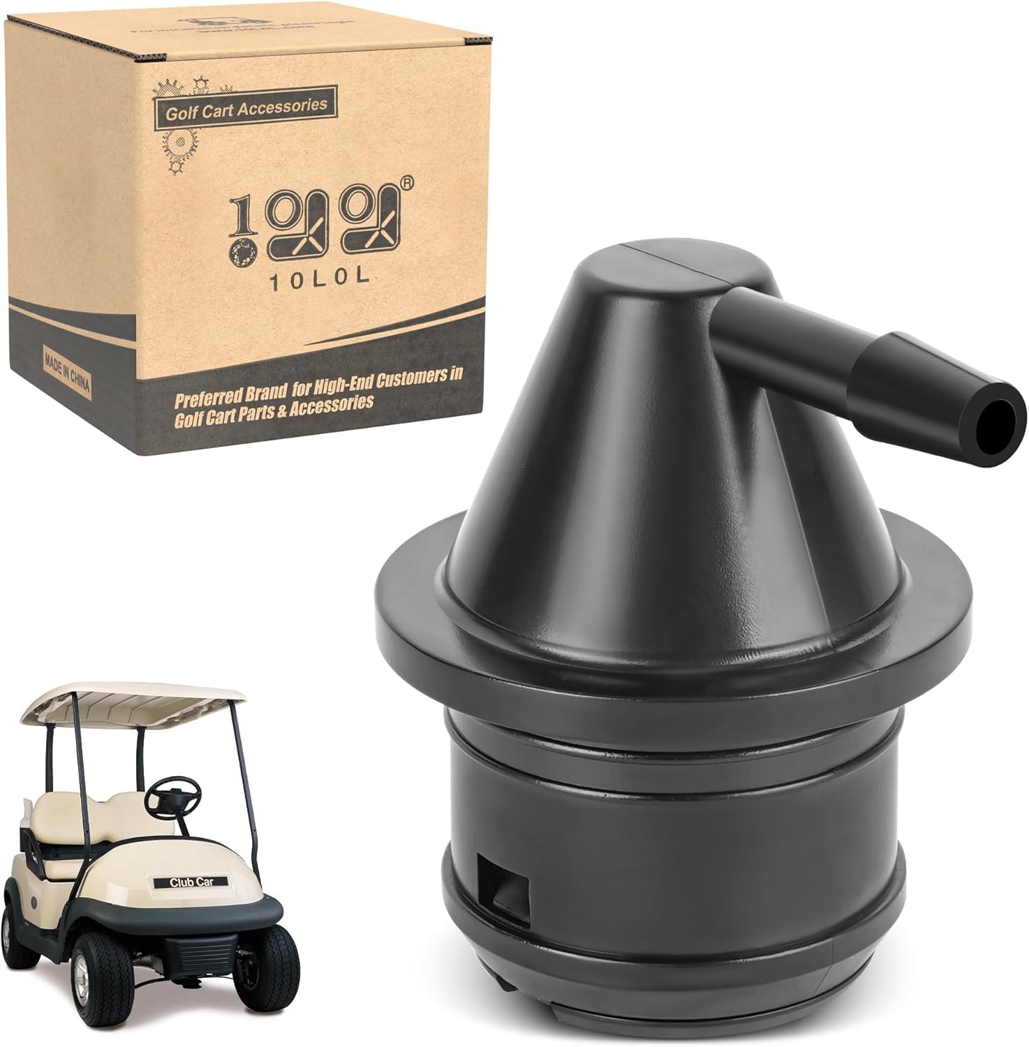 10L0L Golf Cart Fuel Tank Vent Assembly