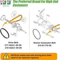 Yamaha G1/G3 Drive & Starter Belt Kit