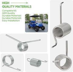 Golf Cart Brake Pedal Hook Spring Kit, Return Spring for Yamaha G29 Drivr 2007-2012.5 - 10L0L