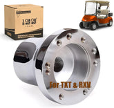 10L0L Golf Cart Steering Wheel Adapter for EZGO RXV TXT Silver