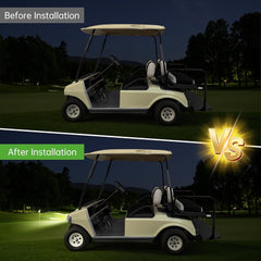 Before and after installation