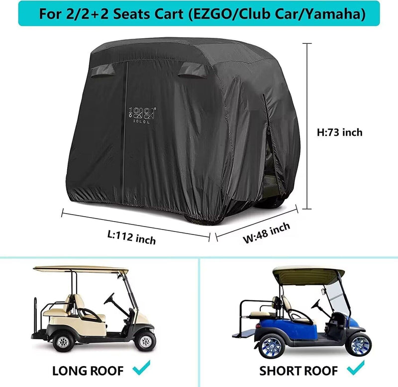Golf Cart Covers Size