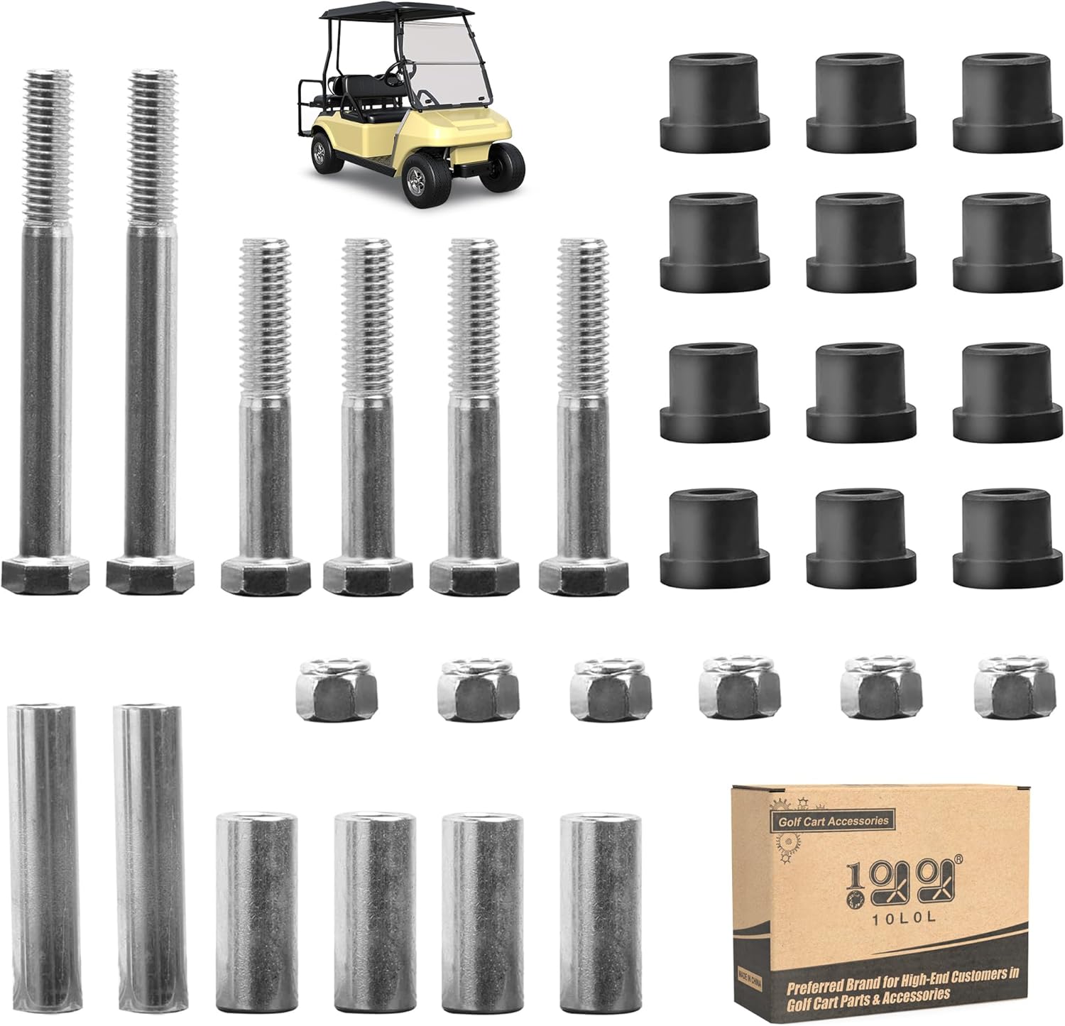 Club Car DS Front Upper A-Arm Kit (1992-Up)
