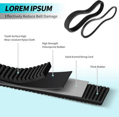 10L0L drive belt starter belt