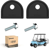 Golf Cart Front Top Strut Mount Pads with Stainless Steel Screws Kit for Club Car DS 1982-2000 Up