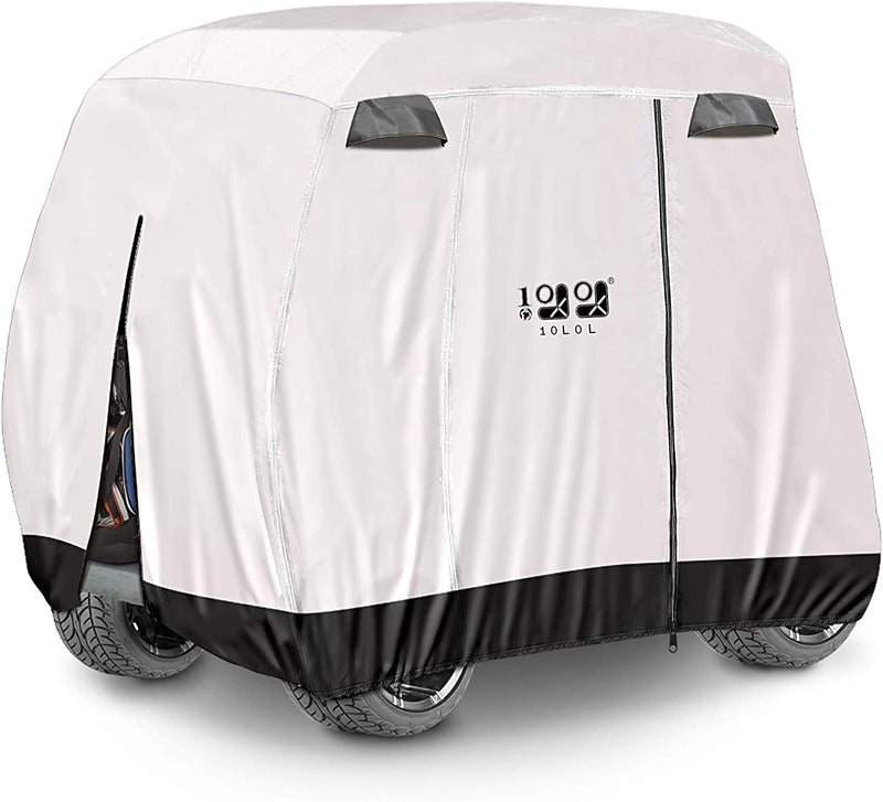 Golf Cart Covers White