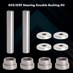 Golf Cart Steering Knuckle Outer Cover and Spindle Tube Spacer Kit for Yamaha G22/G29 G&E