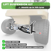 10L0L 6" Double A-Arm Lift Kit for Club Car DS