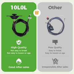 10L0L Golf Cart Choke Control Cable