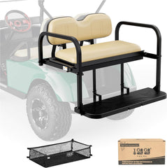 Buff Golf Cart Rear Seat