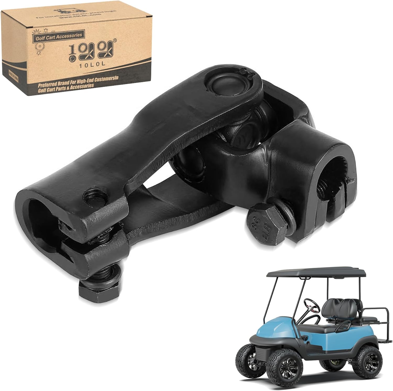 10L0L Golf Cart Metal Steering Lower Yoke Fits Club Car