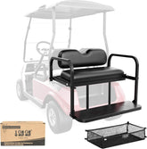 10L0L Golf cart back seat for Club Car DS black