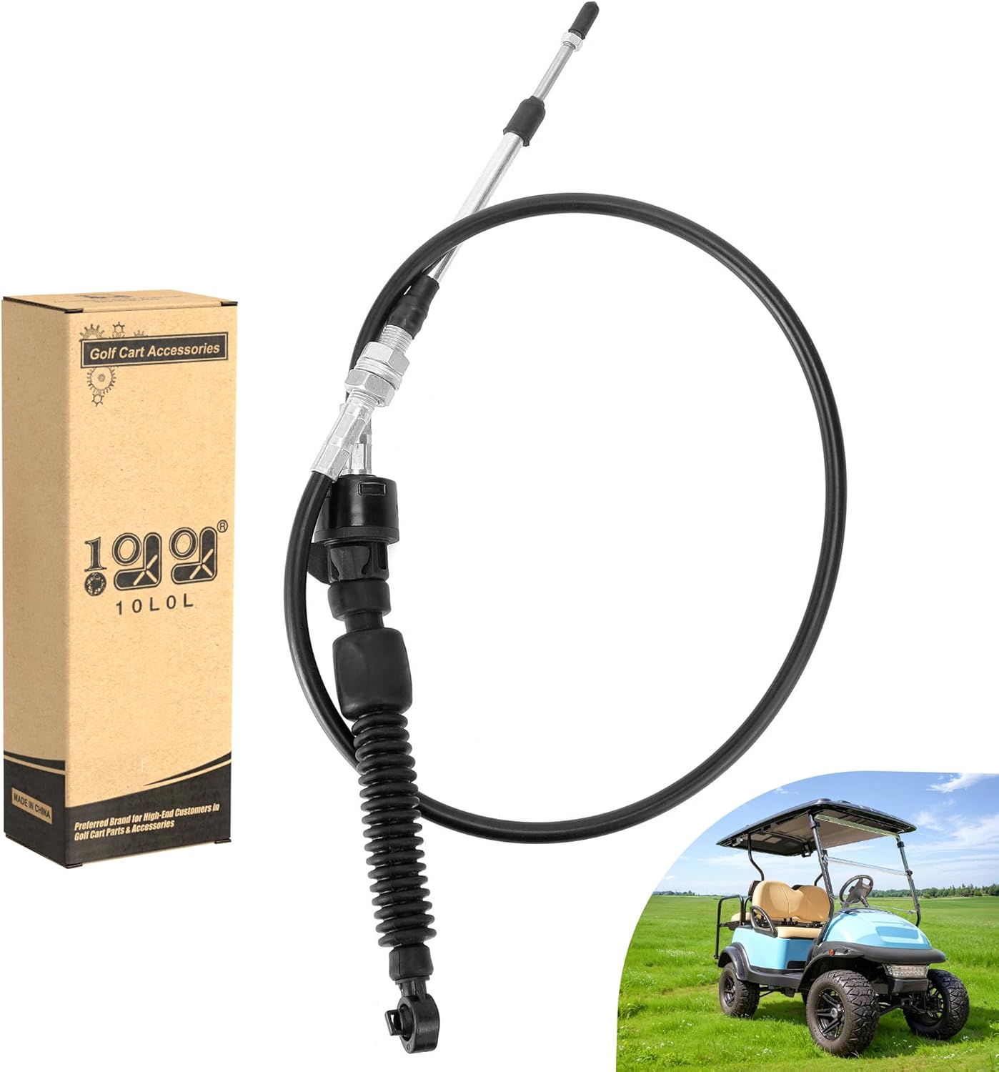 10L0L Golf Cart Forward and Reverse Transmission Shift Cable
