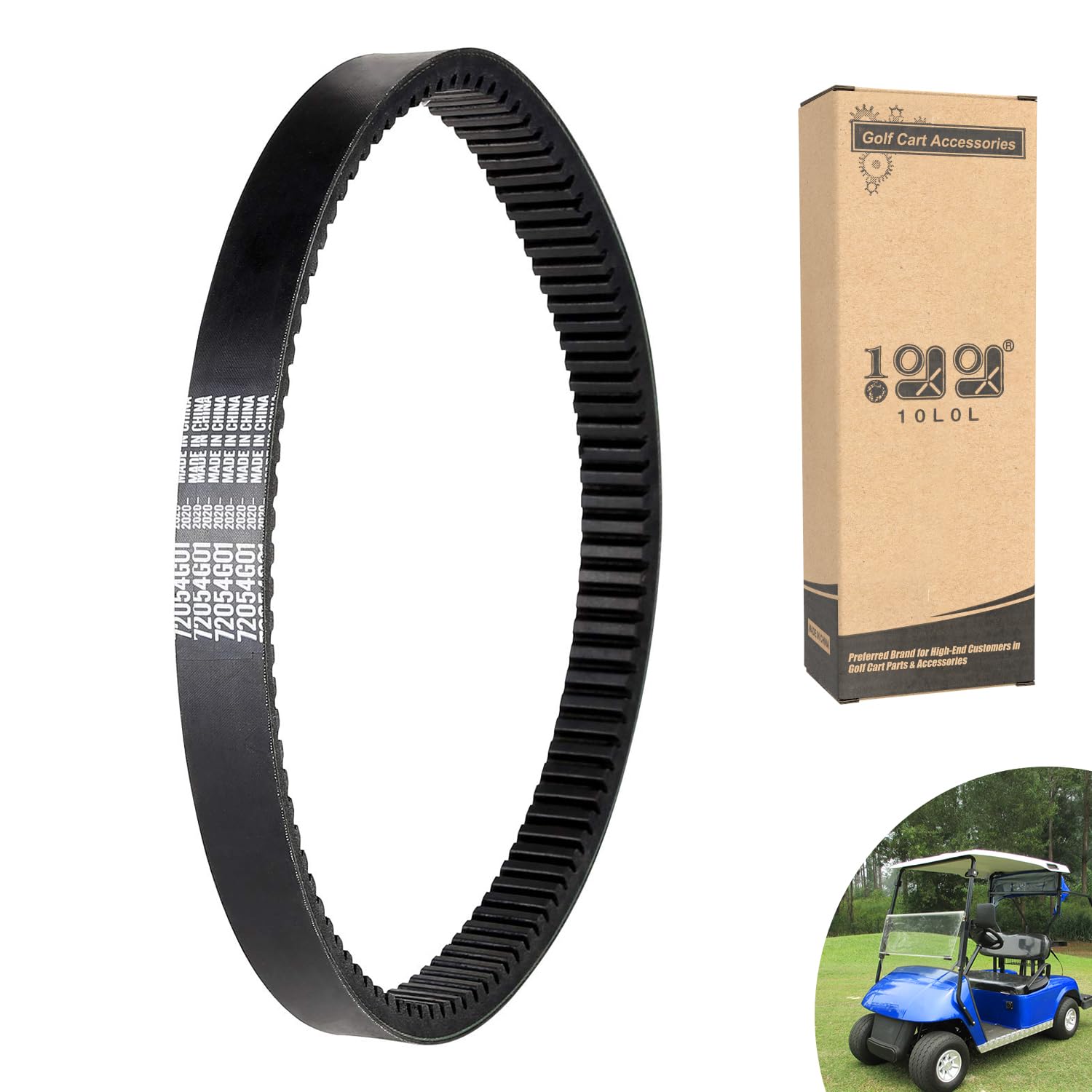 10L0L Golf Cart Drive Belt for EZGO TXT/Medalist (1994-Up)