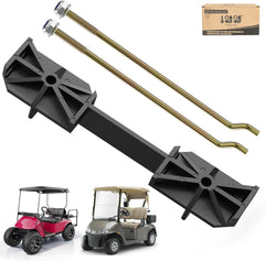 10L0L Golf Cart 48V Battery Hold Down Plate and Rods Kit