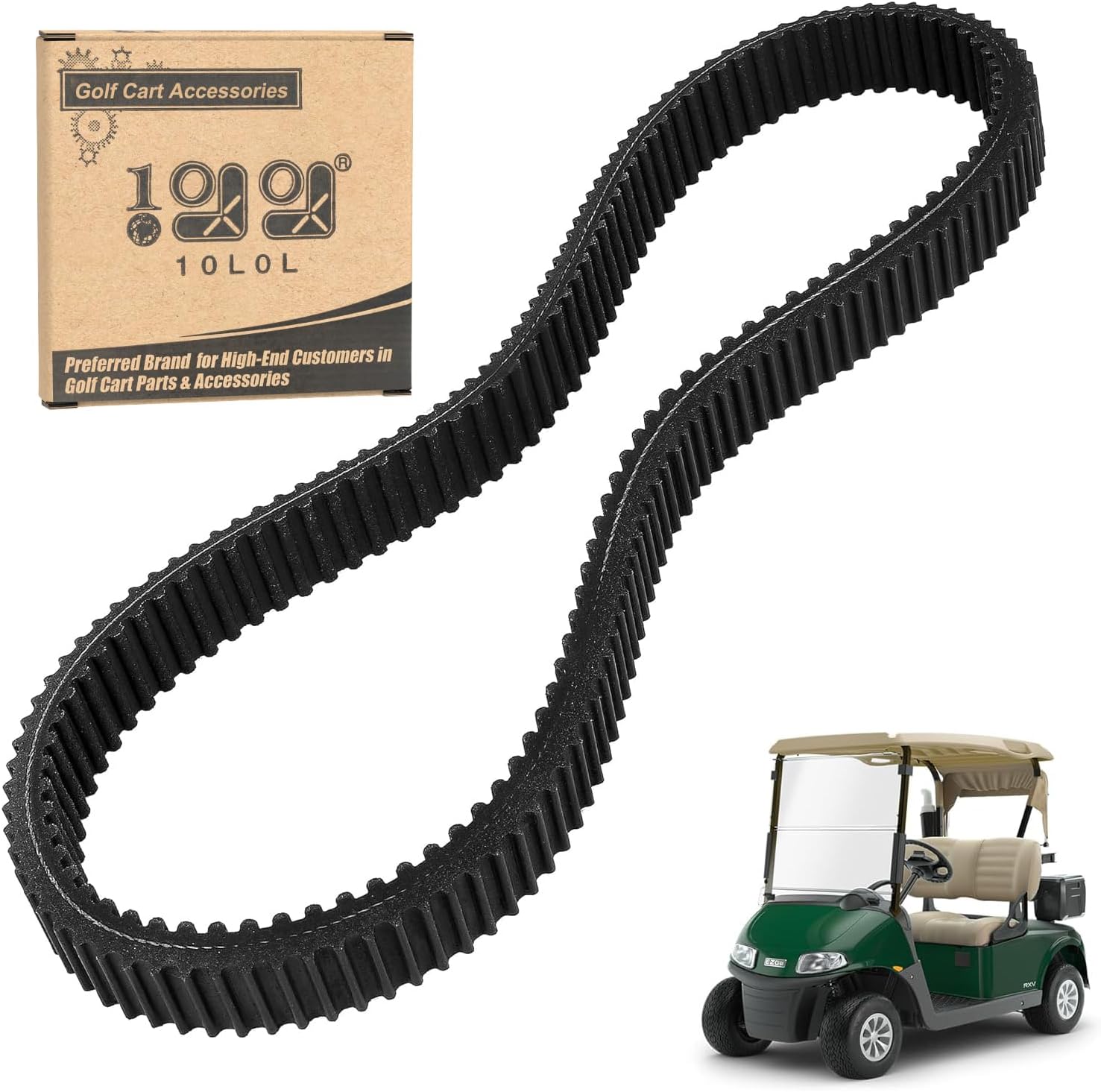 Golf Cart Clutch Drive Belt Kit for EZGO TXT & RXV