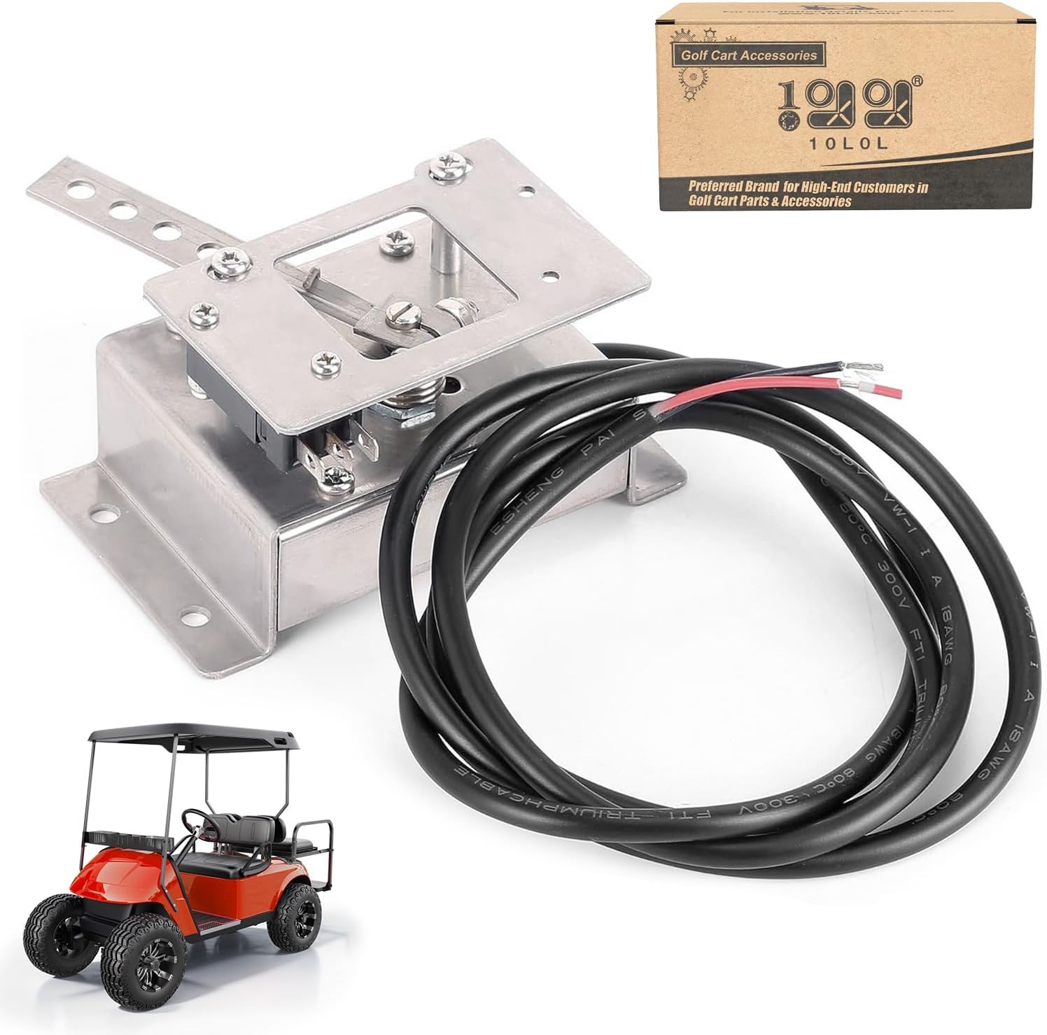 10L0L Golf Cart Potentiometer w/Micro Switch