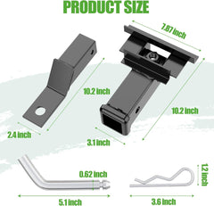 Golf Cart Bumper Hitch for Yamaha Drive2 2017-up