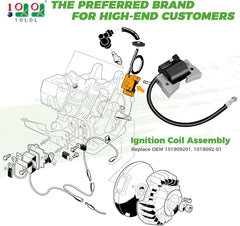 10L0L Golf Cart Ignition Coil Replacement
