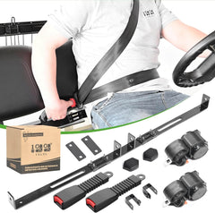 10L0L Three-Point Golf Cart Seat Belts Kit – DOT Certified for EZGO TXT & Club Car DS
