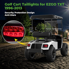 10L0L Golf Cart Tail Lights for EZGO TXT 1996-2013