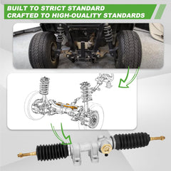 10L0L Golf Cart Steering Gear Box Assembly