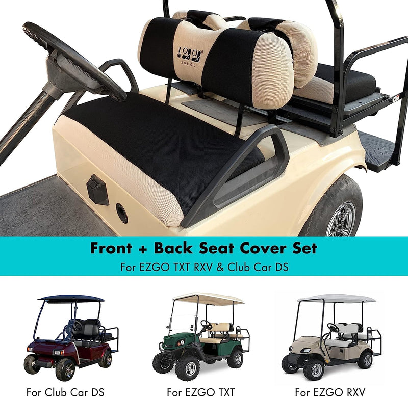 Golf cart seat cover applicable models